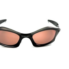Oakley Splice Black Gunmetal VR28 Sunglasses Vintage 2002 Rare
