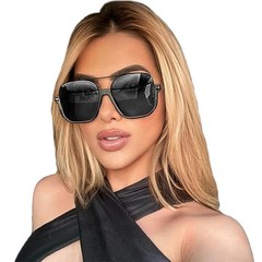 Vintage Large Oversized for Men Women Trendy Lens Aviator Retro 70’s Sunglasses
