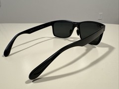 Maui Jim Red Sands Matte Black Gray Polarized Mens Sunglasses #P58