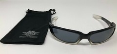 NEW Black Flys The Fly Shiny Black Fade Sunglasses Grey