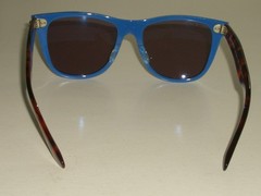 54-18 RAY BAN RB2140 MULTICOLOR POLARIZED ROSE/PIINK CRYSTAL WAYFARER SUNGLASSES
