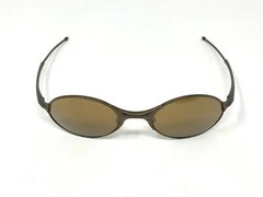 Oakley E – wire 2.0 Bronze Sunglasses Frames Only Scratched Lenses No Earsocks