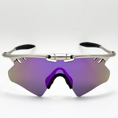 Oakley Mag X-Metal Sunglasses Silver Frame Blue Lens New Rare