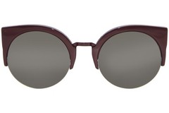 RetroSuperFuture Lucia OFW/R Sunglasses Women’s Purple/Solid Grey Lenses 52mm