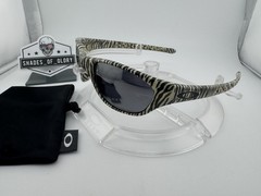 OAKLEY FIVES 1.0 WHITE TIGER / BLACK IRIDIUM SUNGLASSES 03-134 VINTAGE AUTHENTIC