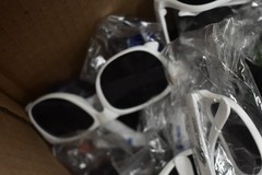 Bulk Pack Of Sunglasses 9lbs 12oz Branded/Multi Colored Assorted Set Kit