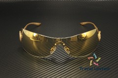DOLCE N GABBANA DG2308 12246E Matt Gold Brown Mirror Gold 41mm Unisex Sunglasses