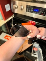 Ray-Ban Customized Aviator Sunglasses – New in box