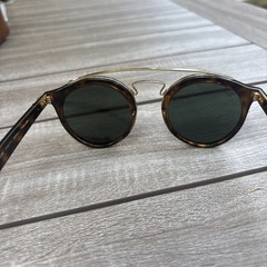 Ray-Ban Tortoise Shell Cat Eye Unisex Adults Sunglasses