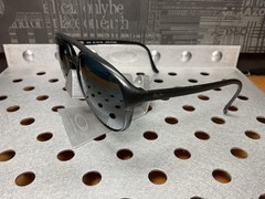 VTG RARE Maui Jim Aviator MJ193-2M Matte Black Japan Polarized Sunglasses 140mm