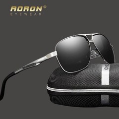 Aluminium HD Polarized Photochromic Sunglasses Pilot Men Eyewear Driving Glasses