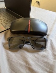 PRADA Linea Rossa 05YSF Grey Polarized