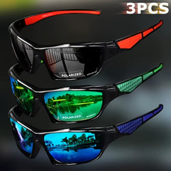 New 2025 Polarized Vertex Men AntiGlare Fishing Cycling Driving Sport Sunglasses