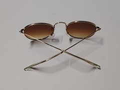 Sunglasses Ray-Ban RB3447 Brown lens Gold Frame Unisex