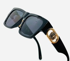 Men Sunglasses Fashion Designer Dark Black Hip Hop Gangster Style Square Shades