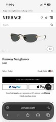 Men’s Versace Runway Sunglasses
