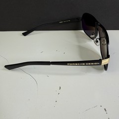 Porsche Design Gold Tone & Black Sport Sunglasses P8864 – 70mm – Smoke Gray Lens