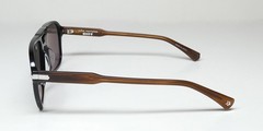 NEW JOHN VARVATOS SJV553 SUNGLASSES 55-18-145 PLASTIC BLACK JAPAN FULL-RIM PILOT
