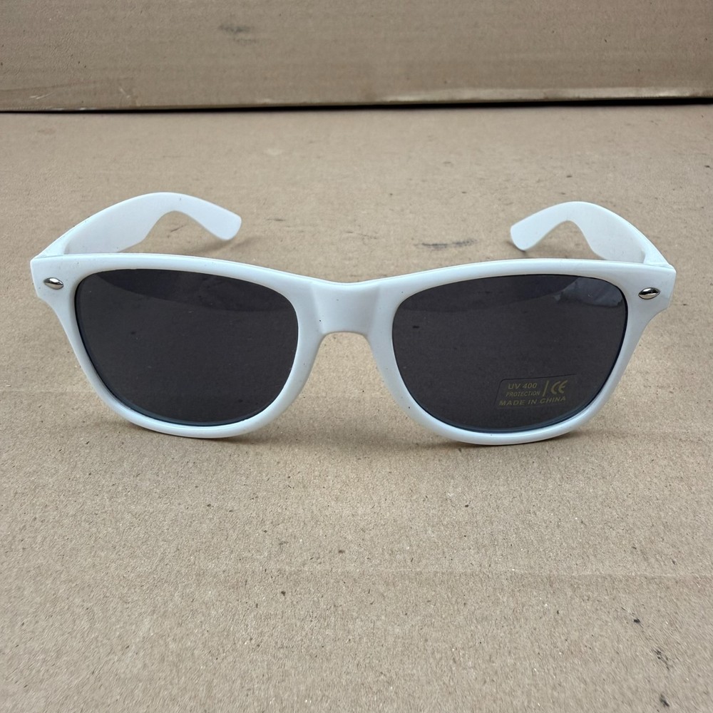 FCP Euro White Sunglasses UV400 Protection Made In China Unisex