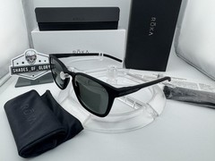 ROKA RORY 2.0 MATTE BLACK DARK CARBON POLARIZED SUNGLASSES REGULAR 52MM USA NEW