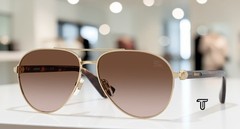 BURBERRY BE3167 110913 Light Gold Brown Gradient 59 mm Men’s Sunglasses