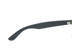 Ray-Ban RB 4165 JUSTIN 622/T3 Matte Black Sunglasses Gray Polarized 54-16 145