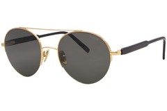 RetroSuperFuture Cooper O1C/R FW17 Sunglasses Black/Gold/Solid Grey 52mm