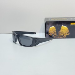 Oakley Fuel Cell OO9096 Sunglasses Matte Black Frame Gray Lens USA Made w/ Box