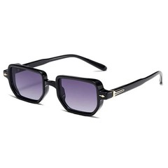 Rectangle Candy Color Sunglasses Gradient Lens UV400 Unisex Beach Party Wear