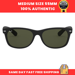 Ray-Ban Sunglasses RB2132 622 Black Square G-15 Green Classic Non-Polarized 55mm