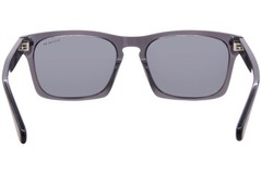 Coach CR628 HC8397U 581787 Sunglasses Men’s Transparent Grey/Grey Solid 57mm