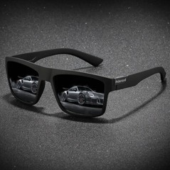 Square Sunglasses Polarized for Men Women Outdoor Sports Driving Glasses Fishing