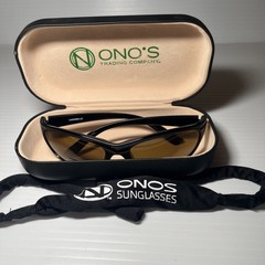 Ono’s Carabelle 104AM175 Amber Lens Polarized Reading SunGlasses With Case