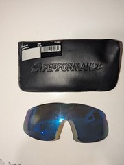Performance Radial Sunglass Lenses (Yellow and Blue) Nose Piece and Ear Pieces