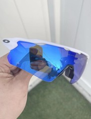 NEW Oakley Radar EV OO9208 9208 White Deep Blue Prizm 128 One Size Fits All