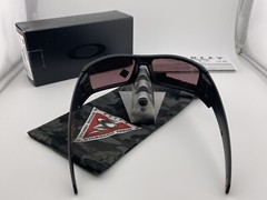 OAKLEY GASCAN SI MATTE BLACK PRIZM MARITIME GREEN POLARIZED SUNGLASSES OO9014-47