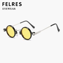 Men Women Metal Round Sunglasses Retro Outdoor Driving Shade Glasses UV400 Hot