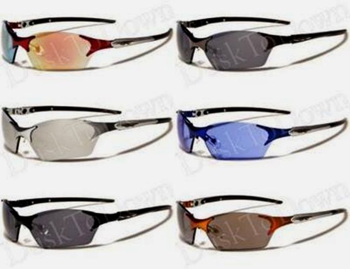 New X Loop Men’s Designer Metal Sport 100% UV400 Sunglasses