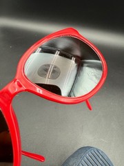 Bolle Brevete Nylon SGDG Sunglasses Red Nylon Ski Frame Vintage
