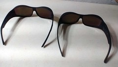 TWO Pairs of Bulbhead BattleVision Polarized Sunglasses