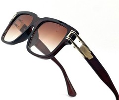 Men Sunglasses Black Lens Designer Shades Fashion Classic Hip Hop Rapper Square