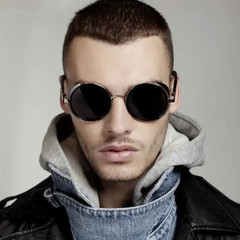Retro Round Metal Sunglasses Steampunk Men Women Trend Brand Designer Vintage