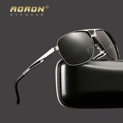Aluminium HD Polarized Photochromic Sunglasses Pilot Men Eyewear Driving Glasses