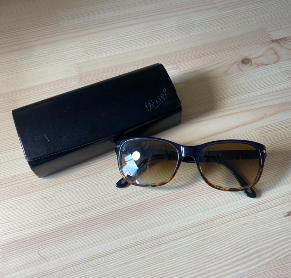 Persol PO3020S Blue Havana Sunglasses 57-18-145