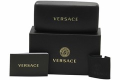 Versace Man Sunglasses, 0VE2199 100281 56mm Polarized Black Lenses Metal Frame