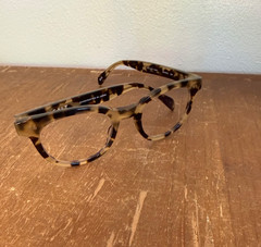 SALT. Optics James in Blonde Havana Tortoise Optical Eye Glasses AR coated lense