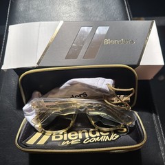BLENDERS SUNGLASSES DEION Sanders Prime Time Model Limited Edition GOLD – NEW