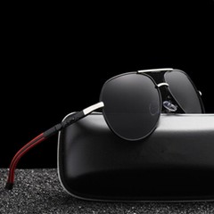 Aluminium HD Polarized Photochromic Sunglasses Pilot Men Driving Glasses Eyewear