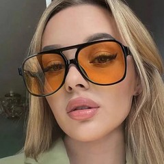 Polarized Aviator Sunglasses Women Men Vintage Driving Large Frame Shades