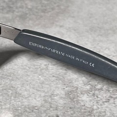 Y2K Emporio Armani Sunglasses Square Metal Frame